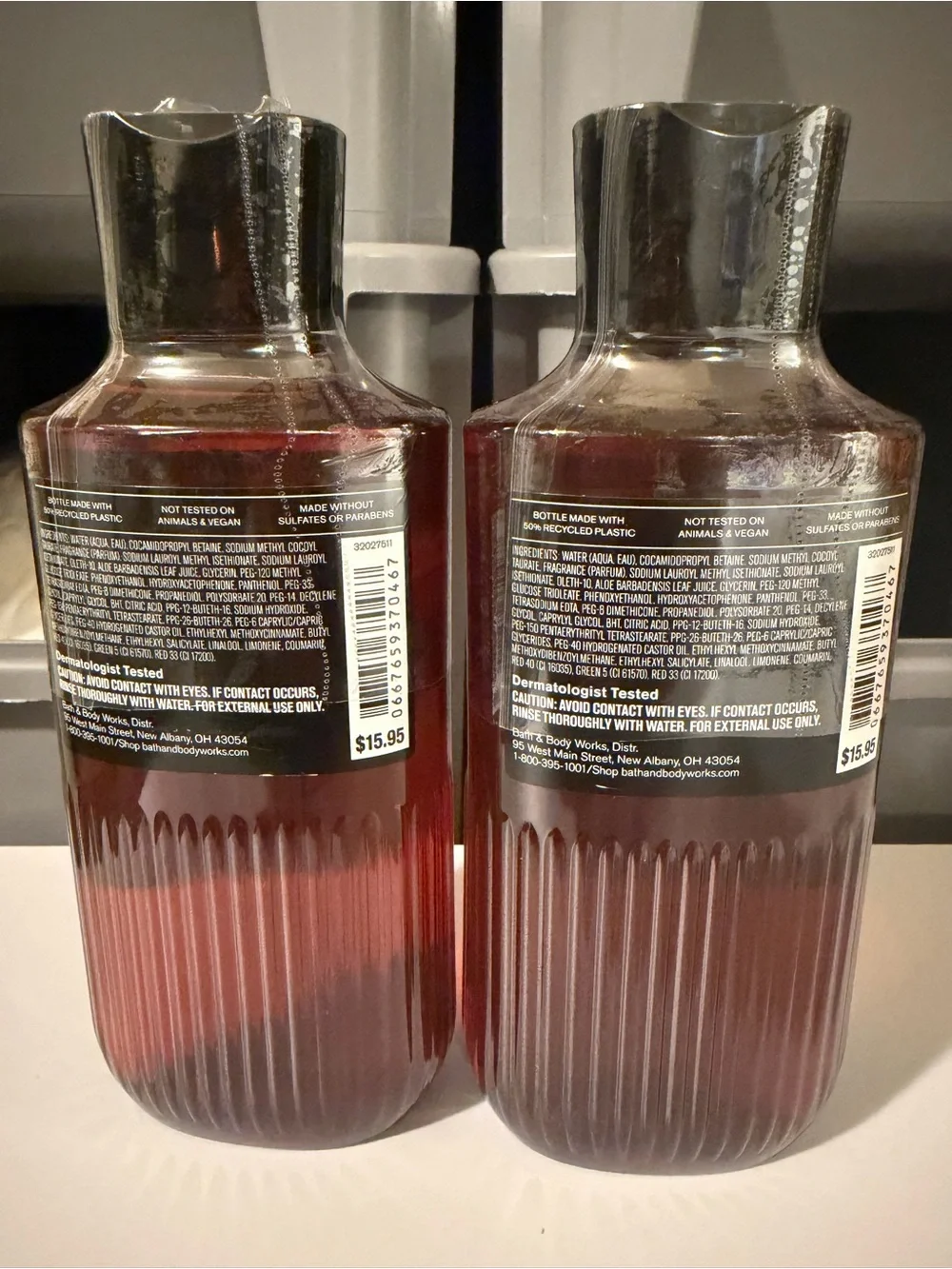 Bath & Body Works Bourbon 3-in-1 Hair Face & Body Wash - NWT